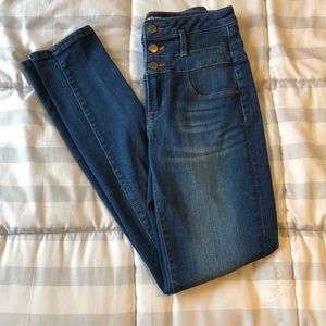 Refuge high-waisted skinny jeans